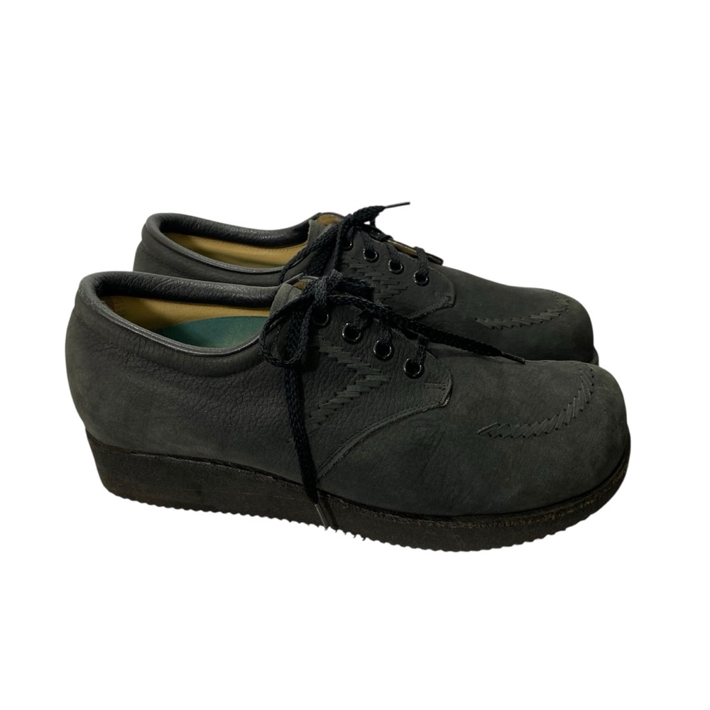 Drew New Villager Vibram Comfort Orthopedic Womens 8.5 Black Made In USA Lace Up